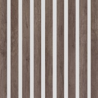 Akustický panel Design line CPL Nebraska na bílý HDF 2600 x 400 x 21 mm