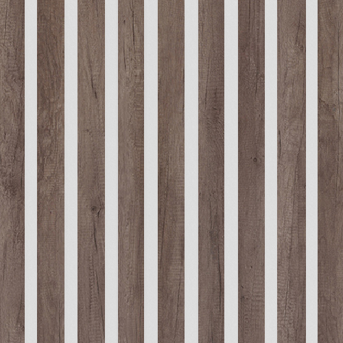 Akustický panel Design line CPL Nebraska na bílý HDF 2600 x 400 x 21 mm