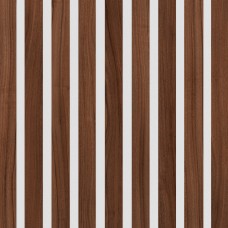 Akustický panel Design line CPL Ořech na bílém HDF 400 x 400 x 21 mm