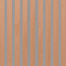 Akustický panel Design line CPL Buk na šedém filcu 400 x 400 x 21 mm