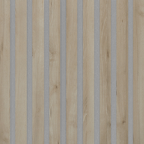 Akustický panel Design line CPL Buk přírodní na šedém filcu 800 x 400 x 21 mm Akustický panel Design line CPL Buk přírodní na šedém filcu 800 x 400 x 21 mm