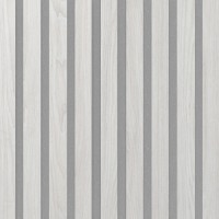Akustický panel Design line CPL Jilm bílý na šedém filcu 2600 x 400 x 21 mm