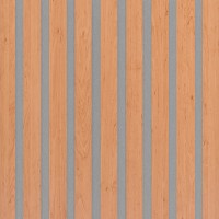 Akustický panel Design line CPL Olše na šedém filcu 2600 x 400 x 21 mm