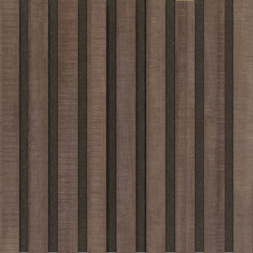 Akustický panel Design line CPL Authentic na černý filc 400 x 400 x 21 mm