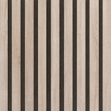Akustický panel Design line CPL Bardolino na černý filc 400 x 400 x 21 mm