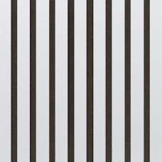 Akustický panel Design line CPL Bílá premium na černý filc 400 x 400 x 21 mm