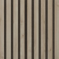Akustický panel Design line CPL Buk přírodní na černý filc 2600 x 400 x 21 mm