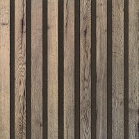Akustický panel Design line CPL Dub halifax tabákový na černý filc 2600 x 400 x 21 mm