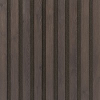 Akustický panel Design line CPL Dub kubánský na černý filc 2600 x 400 x 21 mm
