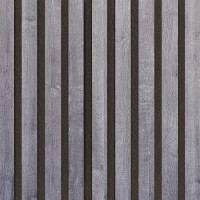 Akustický panel Design line CPL Dub říční na černý filc 2600 x 400 x 21 mm