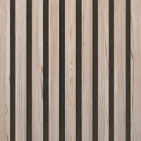 Akustický panel Design line CPL Fleetwood šampaňský na černý filc 2600 x 400 x 21 mm