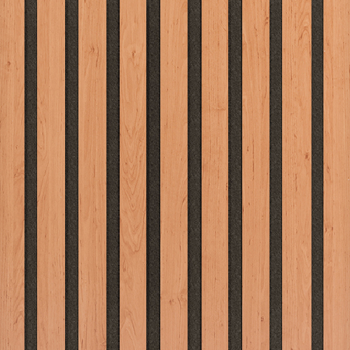 Akustický panel Design line CPL Olše na šedém filcu 800 x 400 x 21 mm