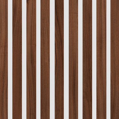 Akustický panel Design line Folie Orech na biele HDF 800 x 400 x 21 mm Akustický panel Design line Folie Orech na biele HDF 800 x 400 x 21 mm