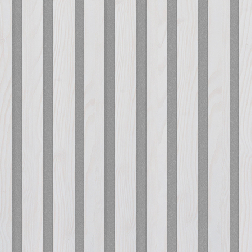 Akustický panel Design line Folie Borovice bělená na šedém filcu 2600 x 400 x 21 mm