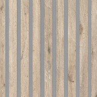 Akustický panel Design line Folie Dub hudson na šedém filcu 2600 x 400 x 21 mm