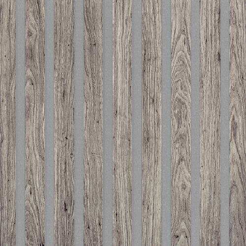 Akustický panel Design line Folie Dub siena na šedém filcu 2600 x 400 x 21 mm