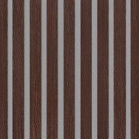 Akustický panel Design line Folie Ořech rustikální na šedém filcu 2600 x 400 x 21 mm