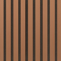 Akustický panel Design line Folie buk na černém filcu 2600 x 400 x 21 mm