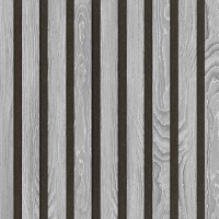 Akustický panel Design line Folie dub šedý na černém filcu 2600 x 400 x 21 mm