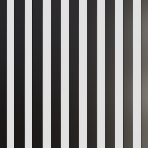 Akustický panel Universal Line Černá na bílém HDF 400 x 400 x 21 mm