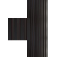 Akustický panel Universal Line Černá na černém filcu