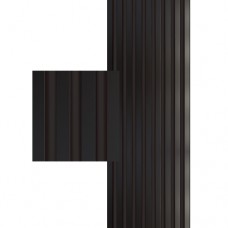 Akustický panel Universal Line Černá na černém filcu