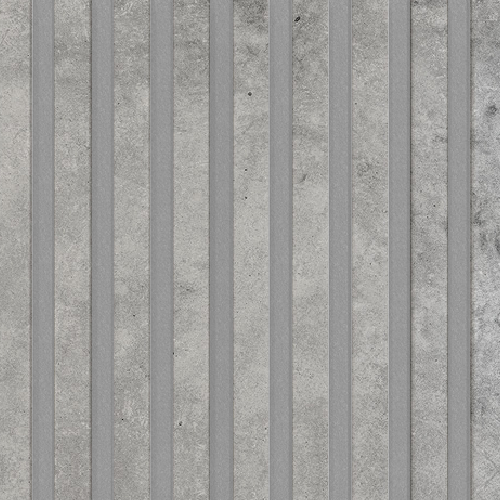 Akustický panel Universal Line Beton na šedém filcu 2600 x 400 x 21 mm