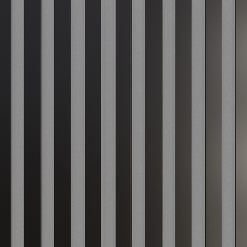 Akustický panel Universal Line Černá na šedém filcu 2600 x 400 x 21 mm