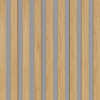 Akustický panel Universal Line Dub na šedém filcu 800 x 400 x 21 mm
