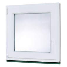 Plastové okno jednokřídlé 100x100cm Levé Bílé