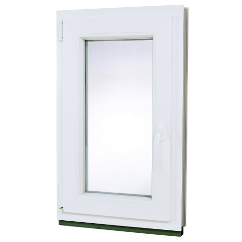 Plastové okno jednokřídlé 50x80cm Levé Bílé