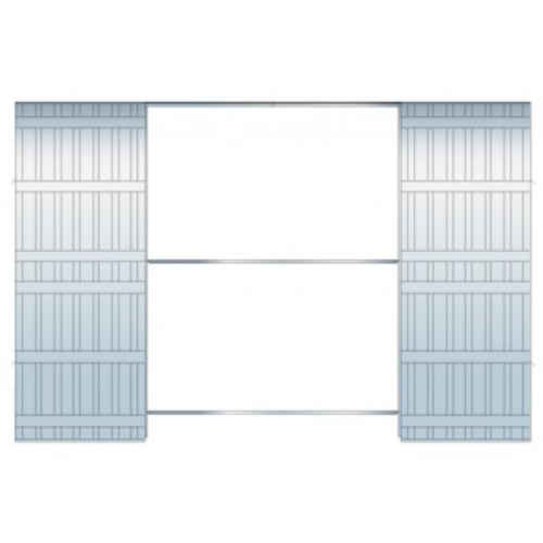 Scrigno Doppelflügel-Konstruktionskoffer für SDK