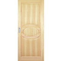 Posuvné dvere do puzdra drevené dyhované z borovice Aruba