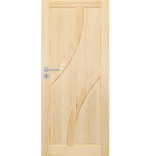 Dřevěné dveře dýhované z borovice Bogota