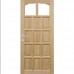 Posuvné dveře na stěnu dřevěné dýhované z borovice Classic