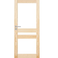 Furnierte Holztür aus Cordoba-Kiefer