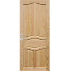 Dřevěné dveře dýhované z borovice Delta
