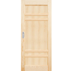 Posuvné dvere na stenu drevené dyhované z borovice Halifax