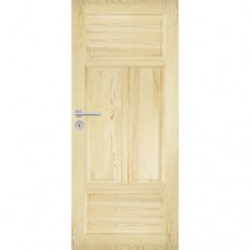 Dřevěné dveře dýhované z borovice Havana