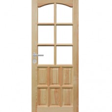 Drevené dvere dyhované z borovice Lopes
