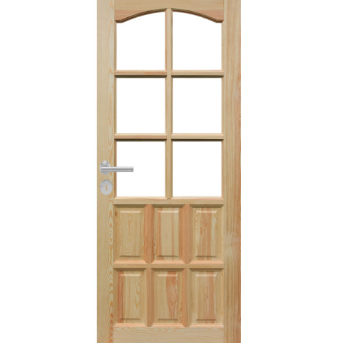 Drevené dvere dyhované z borovice Lopes