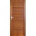Furnierte Holztür aus Malaga-Kiefer