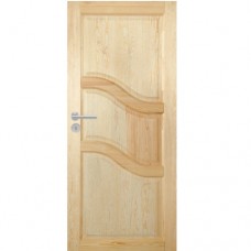 Dřevěné dveře dýhované z borovice Pasadena