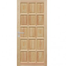 Dřevěné dveře dýhované z borovice Prestige