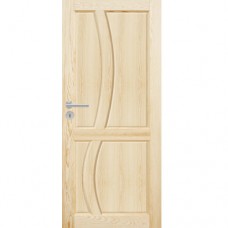 Dřevěné dveře dýhované z borovice Reno