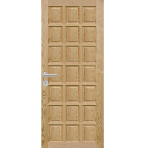 Dřevěné dveře dýhované z borovice Rest PMK