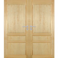 Zweiflügelige Holztür furniert mit Tampa Pinie Classic 8K