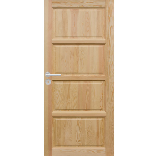 Dřevěné dveře dýhované z borovice Triada TR-1 70/197