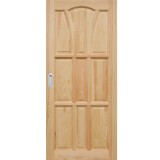 Dřevěné dveře posuvné na stěnu