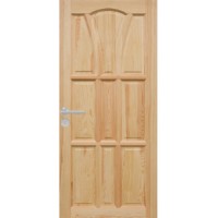 Drevené dvere dyhované z borovice Wenessy